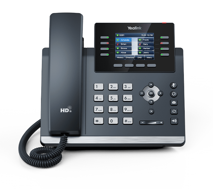 Telefono IP YEALINK T44U Giga Poe